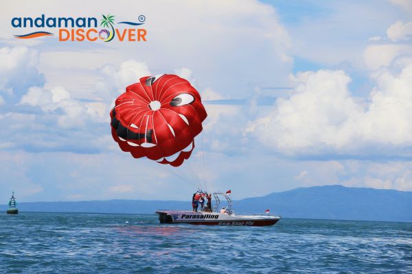 Parasailing in Port Blair