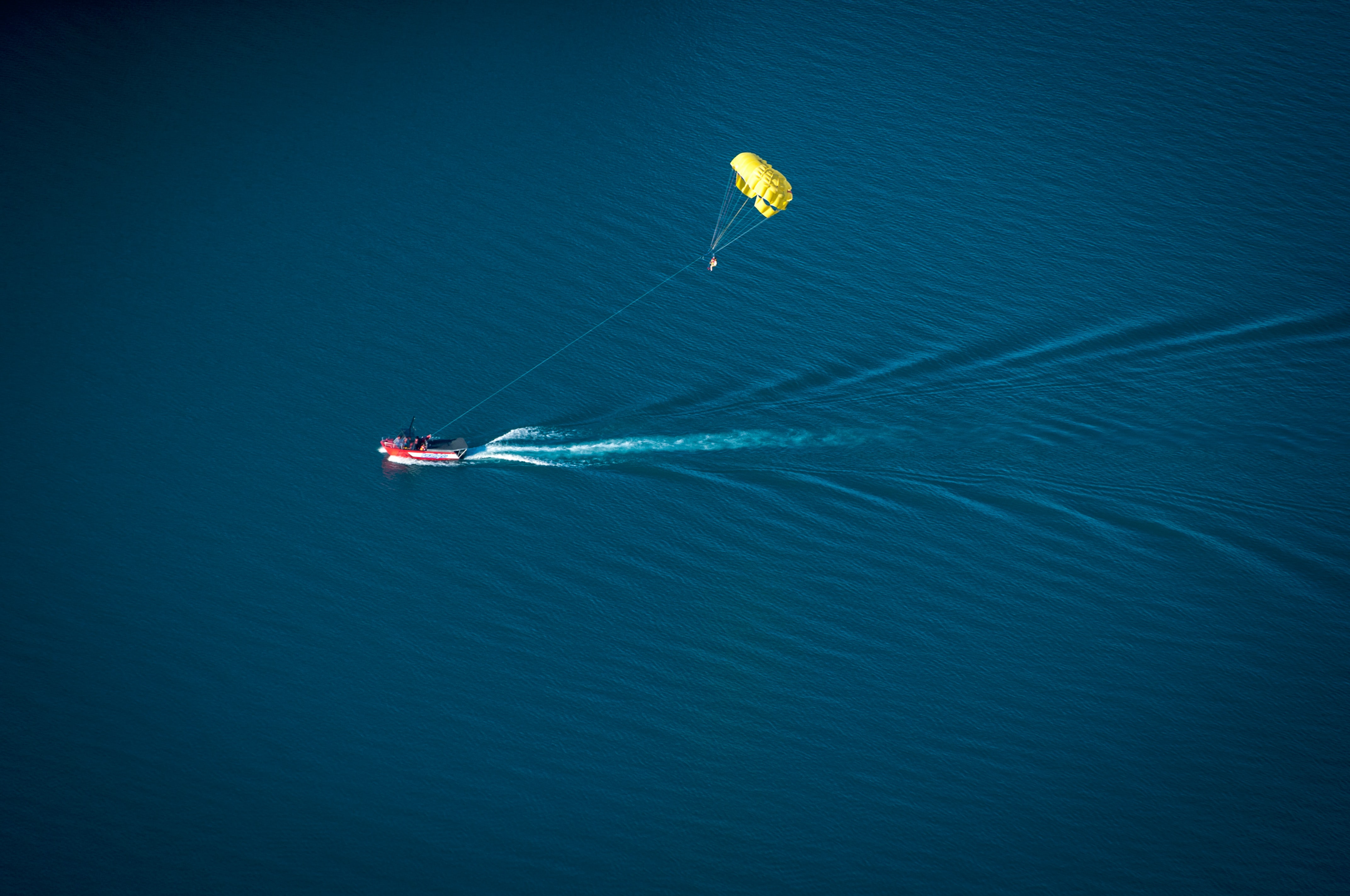 Parasailing at Elephant beach