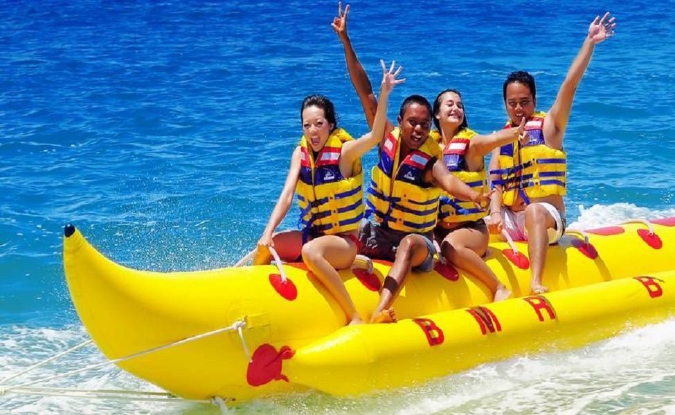 Banana Boat Ride at Elephant Beach
