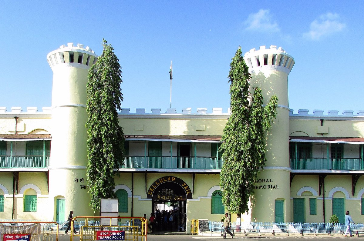  Sightseeing To Cellular Jail and Light and Sound Show
