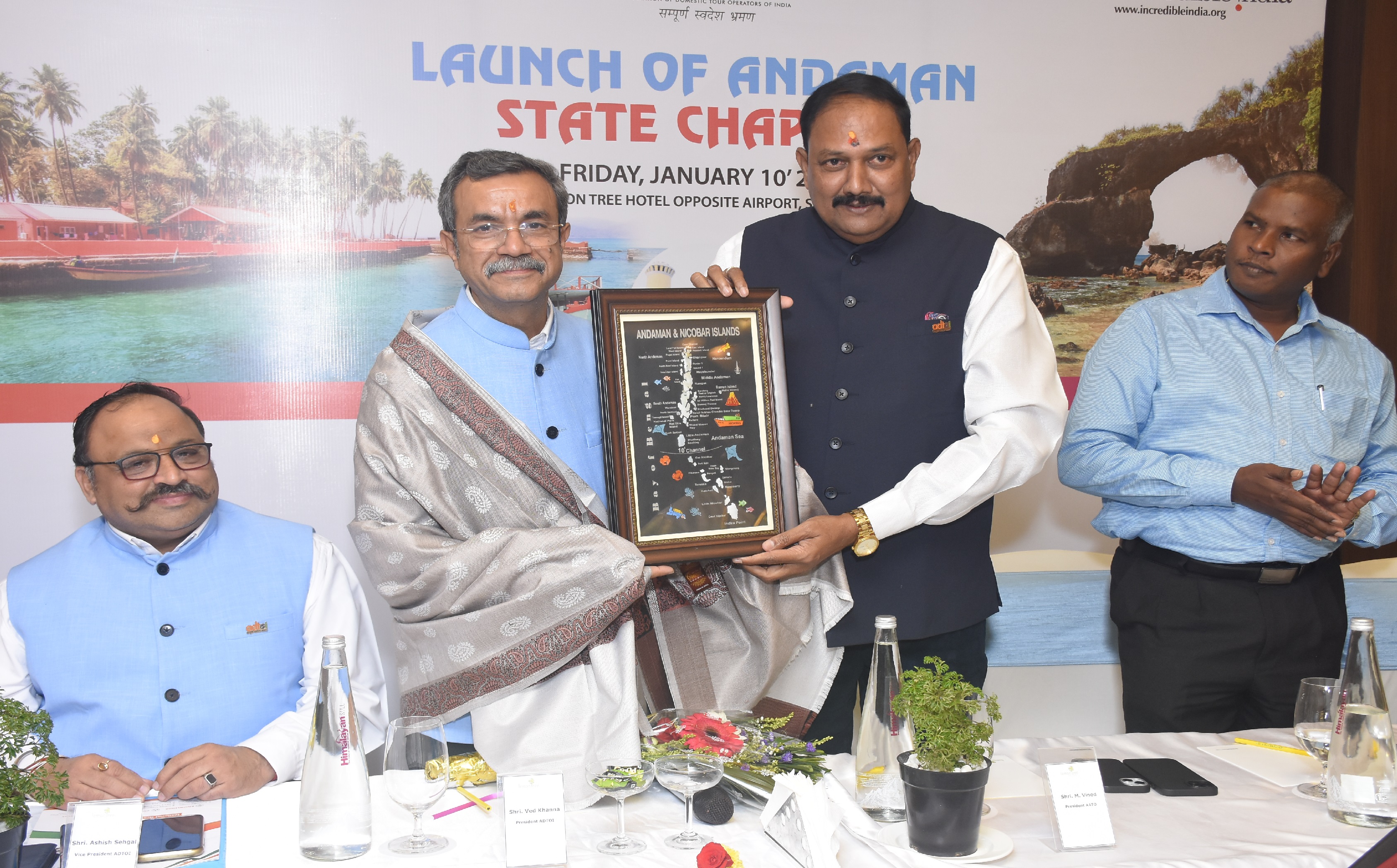 LAUNCH OF ADTOI 14TH STATE CHAPTER IN ANDAMAN & NICOBAR ISLANDS
